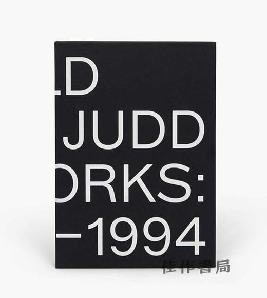 Donald Judd: Artworks 1970–1994 / 唐纳德·贾德：1970-1994年的艺术品 商品图0