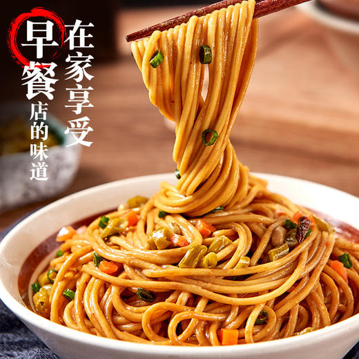 「10袋装！武汉热干面」武汉热干面湖北特产非油炸碱水面方便速食挂面条早餐食品粮油米面 商品图2