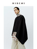 HIDEMI 极简大廓形袖前后两穿衬衫 黑色/白色 商品缩略图7