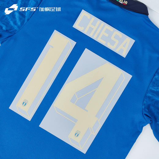 SFS 2022意大利主场球员巴乔 巴雷拉 基耶萨 因西涅印号  非球衣 商品图0