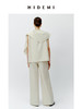 HIDEMI 不对称设计感水洗棉极简廓形两件套套装 上衣/阔腿裤 商品缩略图9