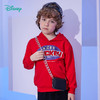 【商场同款】迪士尼童装男童套头卫衣春秋季新品米奇中大童潮搭红紫色连帽上衣221DS0436 商品缩略图5