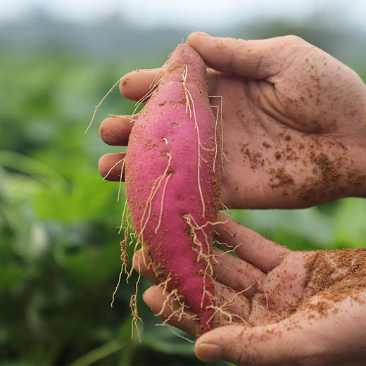 【顺丰包邮】海南金时地瓜 4斤小果彩箱装/5斤精品中果礼盒装 72小时发货 商品图5
