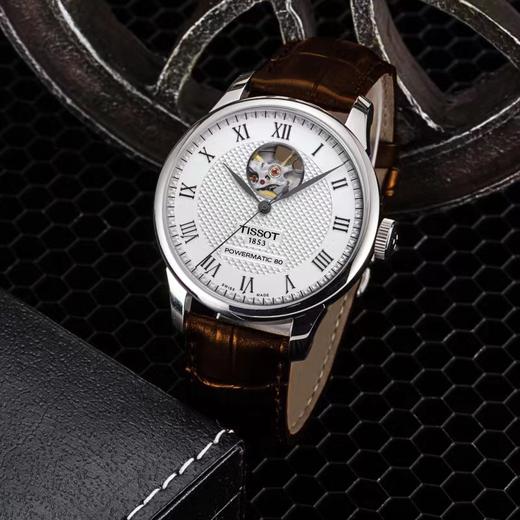 1F【天梭】TISSOT天梭力洛克镂空机械男表 商品图0