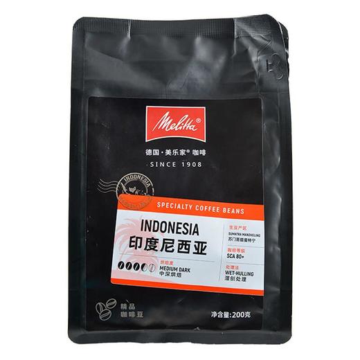 美乐家印度尼西亚咖啡豆200g/袋 商品图0