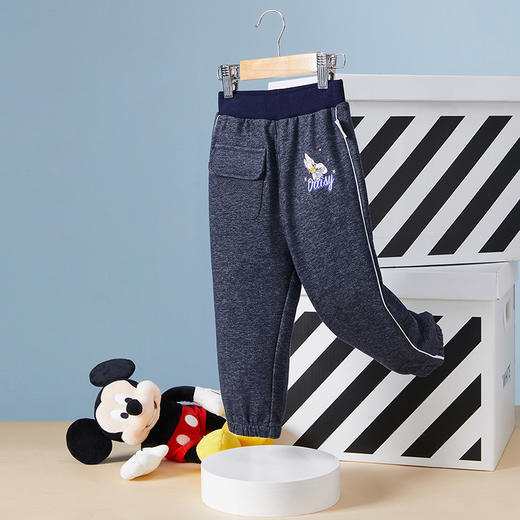 【商场同款】迪士尼童装女童牛仔裤春秋黛丝女孩儿童中小童洋气韩版长裤子宽松 商品图2