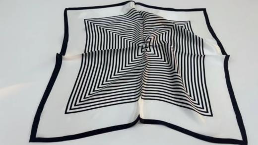 【FMOOX】2023SS新春真丝小方巾 商品图4