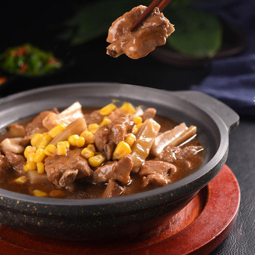 YP嫩气犹香排骨猪手套组 嫩气犹香芸豆猪手350g/袋*4袋（固形物≥60%）；嫩气犹香压锅排骨350g/袋*4袋（固形物≥60%） 商品图2