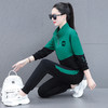 休闲运动服套装时尚卫衣宽松大码立领长袖两件套TR-6869 商品缩略图1