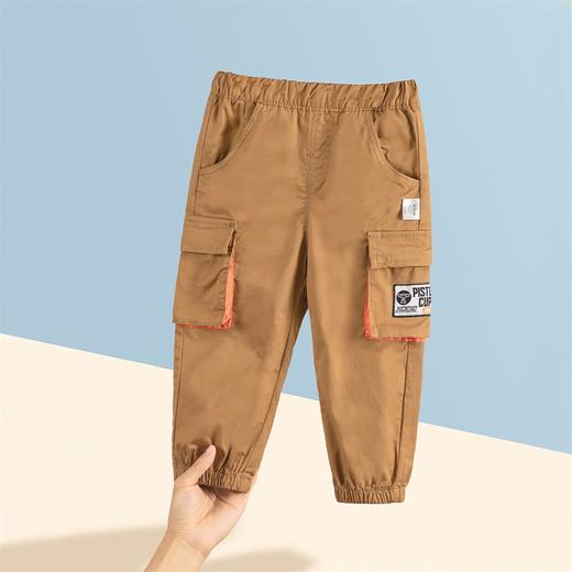 迪士尼童装男童工装裤运动休闲裤子春秋季舒适潮酷宝宝中大童长裤 商品图11