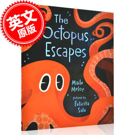 现货 八爪鱼大逃亡 英文原版 The Ocus Escapes 澳大利亚插画师Felicita Sala 儿童亲子阅读绘本故事书 3-7岁