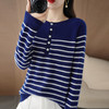 ZARA同厂法式复古经典条纹针织衫/法式经典伞裙 商品缩略图2