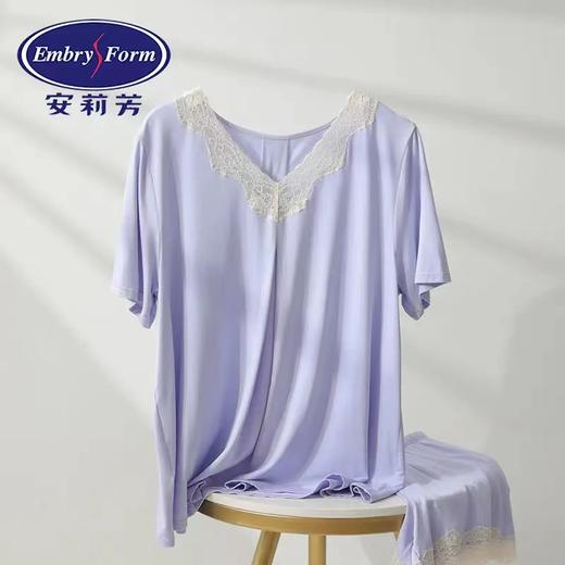 5F EmbryForm安莉芳 【安睡系列】春夏家居服短袖短裤套装 商品图0