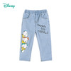 迪士尼童装女童牛仔裤唐老鸭可爱卡通宝宝春秋运动休闲长裤221DK0267 商品缩略图5