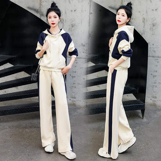 休闲时尚，春季新款撞色两件套HR-ASLZ6635 商品图1