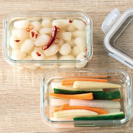 耐热玻璃保鲜盒N 长方形 370ml/650ml/1040ml/1500ml 商品图0