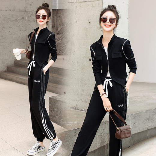 春季新款，时尚休闲两件套装HR-ASLZ6638 商品图1