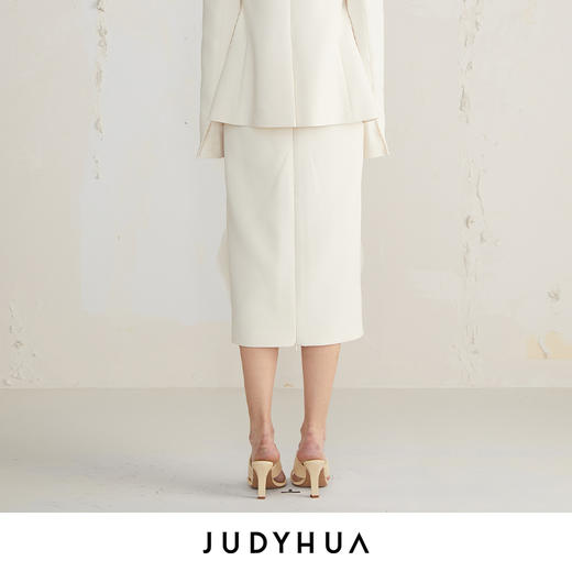 JUDYHUA 手工毛边蝶翼设计款半裙 商品图6