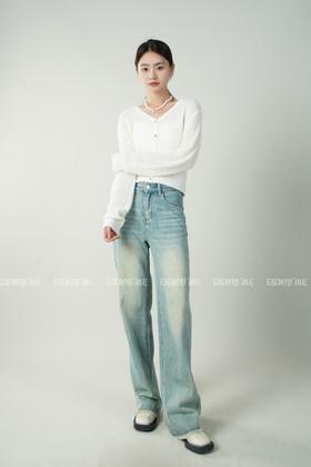 【门店同款】春季纯色马海毛开衫 150192571