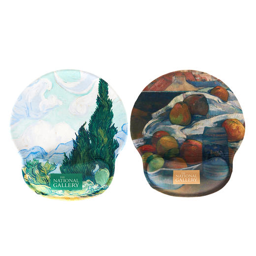 The National Gallery大师系列 梵高麦田与柏树 高更苹果 护腕鼠标垫 商品图4