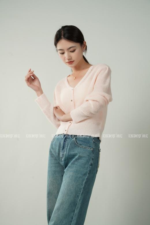 【门店同款】春季纯色马海毛开衫 150192571 商品图5