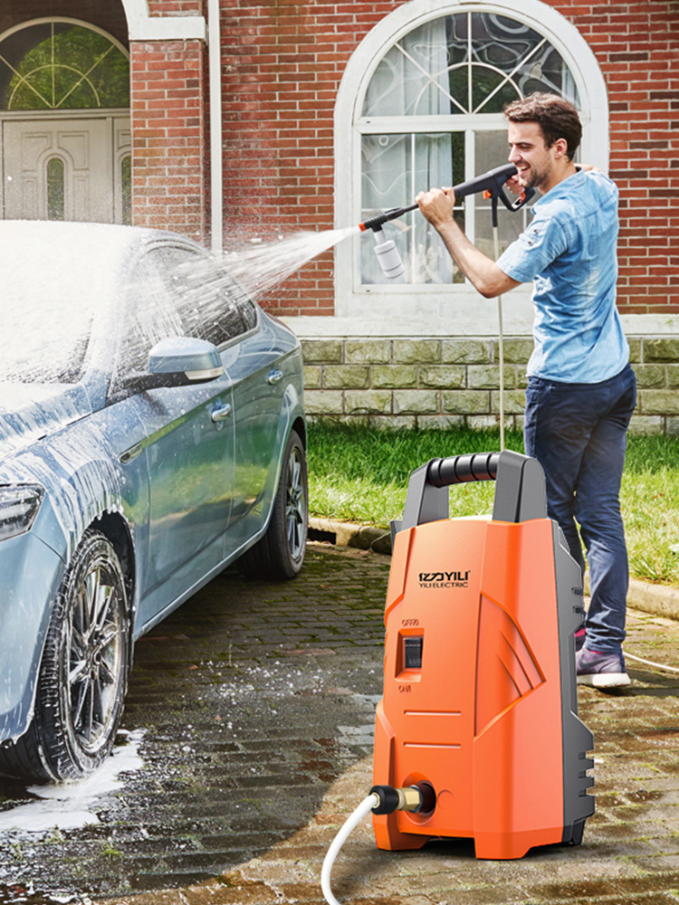 亿力高压洗车机神器家用220v便携式刷车水泵抢大功率强力清洗水枪