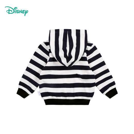 【商场同款】迪士尼童装男童连帽卫衣春秋玩具总动员胡迪经典条纹套头T恤上衣 商品图6