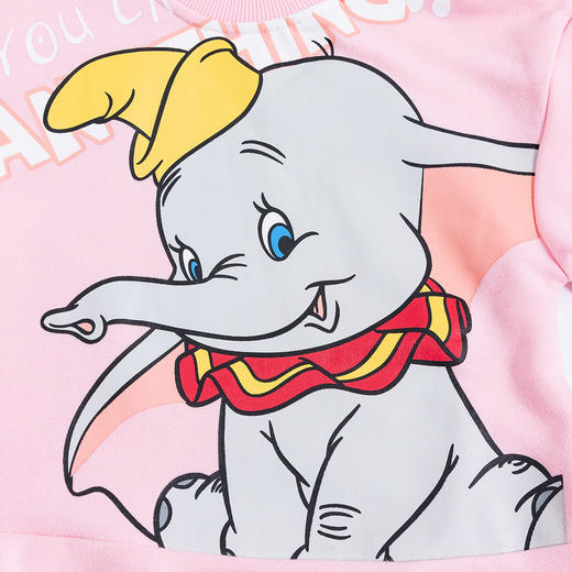 【商场同款】迪士尼童装女童连衣学院风裙春秋款小飞象米妮卡通可爱中大童裙子 商品图8