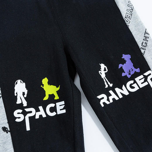 【商场同款】
迪士尼童装男童春秋运动休闲裤字母时尚印花巴斯光年卡通束脚裤 商品图9