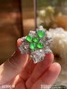 玻璃木纳艳绿蛋面戒指【2230610】圈口14~具体价格微信咨询 商品缩略图5