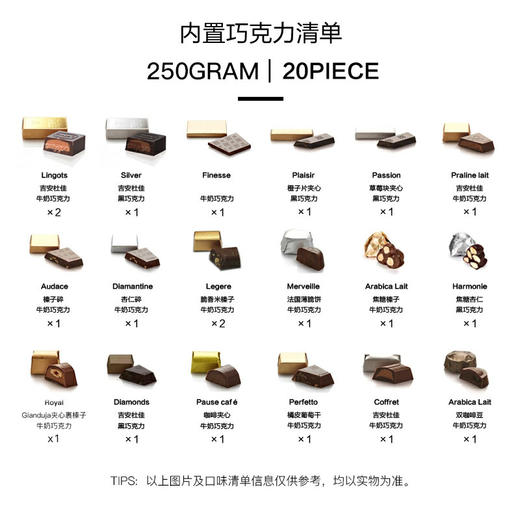 Patchi迪拜进口巧克力多口味礼盒250克 商品图1