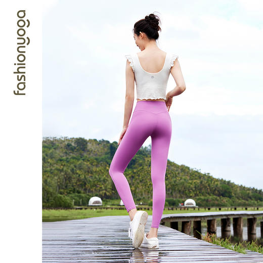 F13214凡圣瑜伽俏美减龄瑜伽背心 商品图4