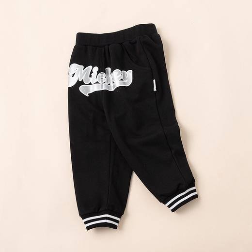 【商场同款】
迪士尼童装男童休闲裤春秋季米奇巴斯光年宝宝针织运动长裤束脚裤 商品图4