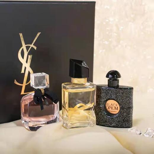 【YSL香水套装】新款自由之水香水 反转巴黎 黑鸦片 Q香礼盒 7.5ml【有书私享】 商品图0