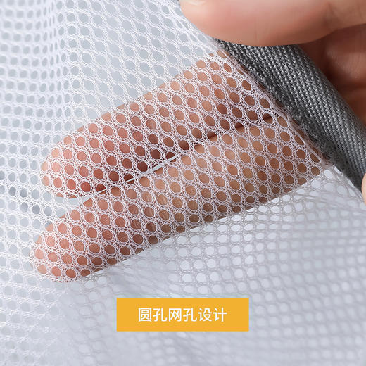 【干湿两用！美妆蛋晾晒收纳篮】可360度旋转不打结，防风防滑不掉落！防变形承重强挂钩，毛衣袜子晒衣篮晾晒衣网兜晾衣篮夏日家庭整理 商品图2