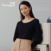 Threegun三枪 【舒肤棉】圆领女士长袖上衣打底衫-23950A011 商品缩略图0
