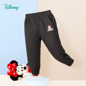 【商场同款】迪士尼童装女童休闲裤子春秋季宝宝中大童可爱米妮潮搭长裤束脚裤