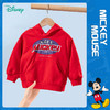 【商场同款】迪士尼童装男童套头卫衣春秋季新品米奇中大童潮搭红紫色连帽上衣221DS0436 商品缩略图4