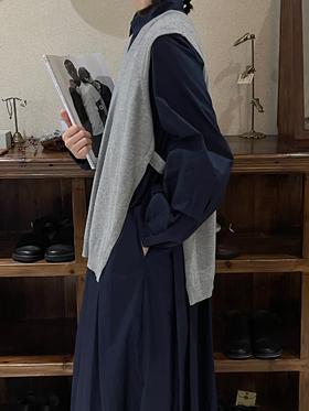 Gauze黑灰2色背心