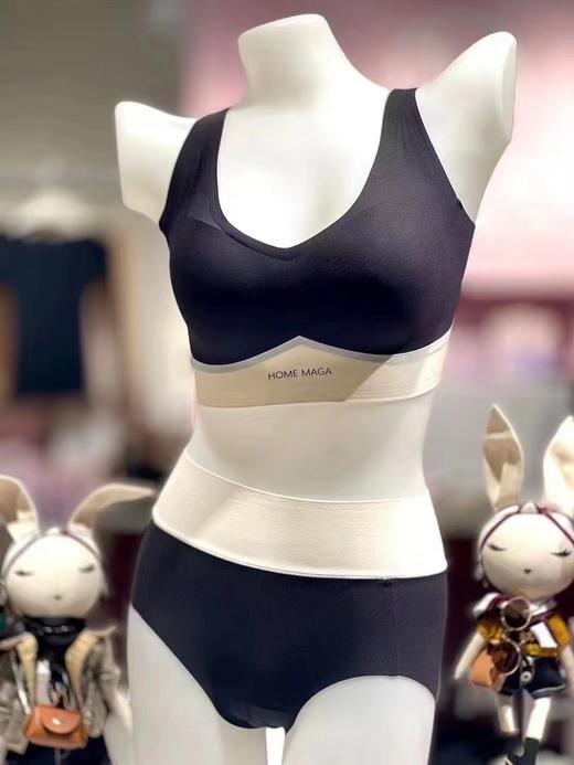 纹胸双色套装 商品图5