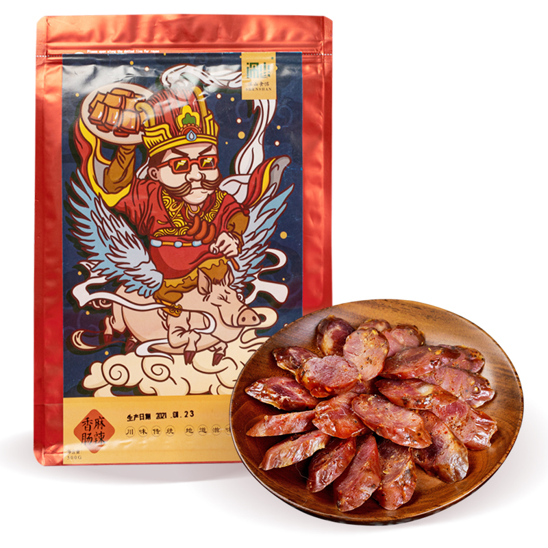 深山良品通江县川味香肠500g