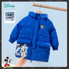 【商场同款】迪士尼童装男童中长款羽绒服冬保暖潮酷米奇白鸭绒外套中长款214DS0297 商品缩略图7