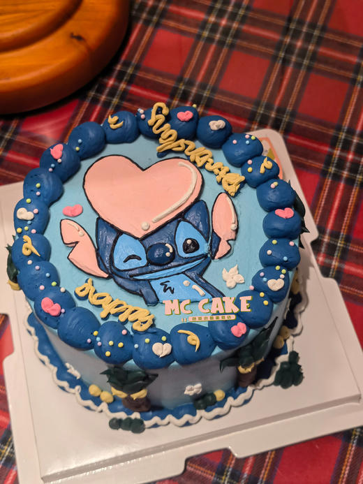 史迪仔手绘蛋糕2 商品图1