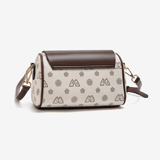 Safiya/索菲娅 包包2022新款印花枕头包百搭单肩包女式斜挎包女包SF9151042Y 商品图4