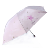天堂伞黑胶防晒遮太阳伞女折叠超轻小巧晴雨伞两用小清新三折晴雨伞1把33791E 商品缩略图4
