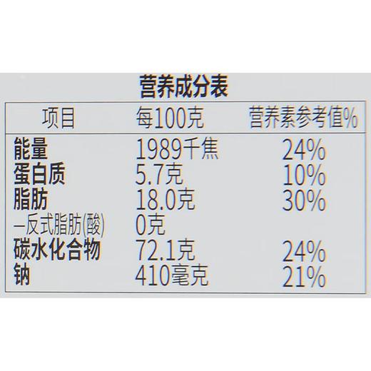 不二家咸脆饼干咸黄油味160g/盒 商品图2