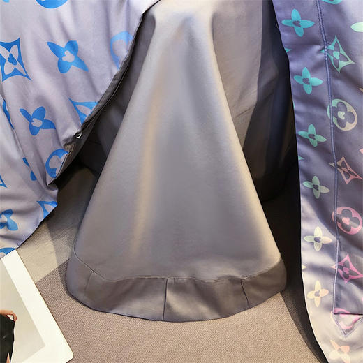 自然醒60支长绒棉泰迪熊四件套金太阳面料正版授权全棉轻奢潮尚大牌风床上用品KY 商品图6