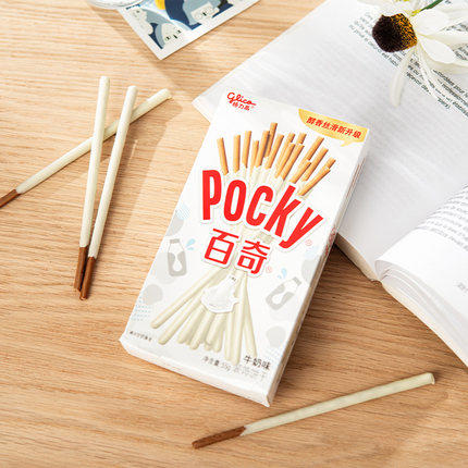 55g格力高百奇牛奶味 牛奶风味，口口香脆 商品图1