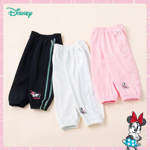【商场同款】
迪士尼童装女童运动休闲裤春秋季新款中大童宝宝长裤 商品图0