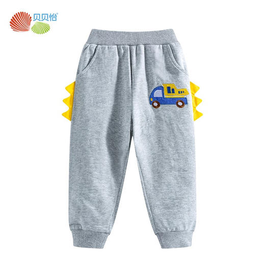 贝贝怡童装男童裤子春季儿童长裤运动裤休闲外穿束脚裤231K2465 商品图4